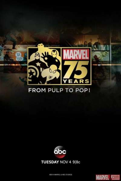 Документальный фильм к 75-летию Marvel смотреть онлайн - FanFilm4K Документальный фильм к 75-летию Marvel постер
