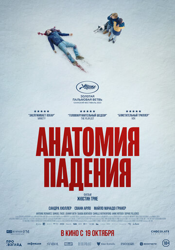 Анатомия падения смотреть онлайн - FanFilm4K Анатомия падения постер