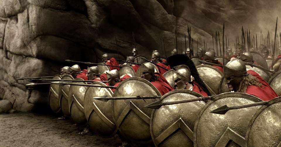 Кадр 3 из 300 спартанцев 300 спартанцев (2007) Постер 3