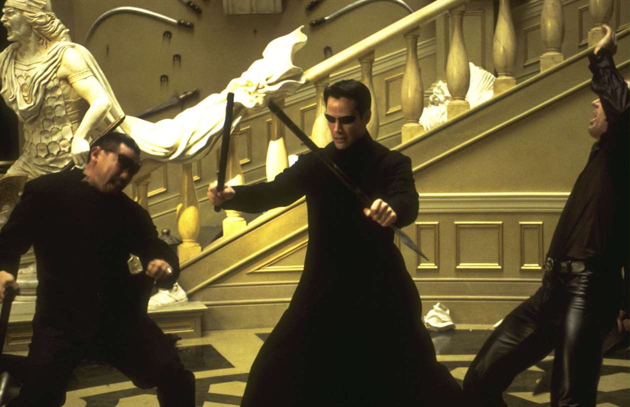 Кадр 3 из Матрица: Перезагрузка Матрица: Перезагрузка (2003) Постер 3