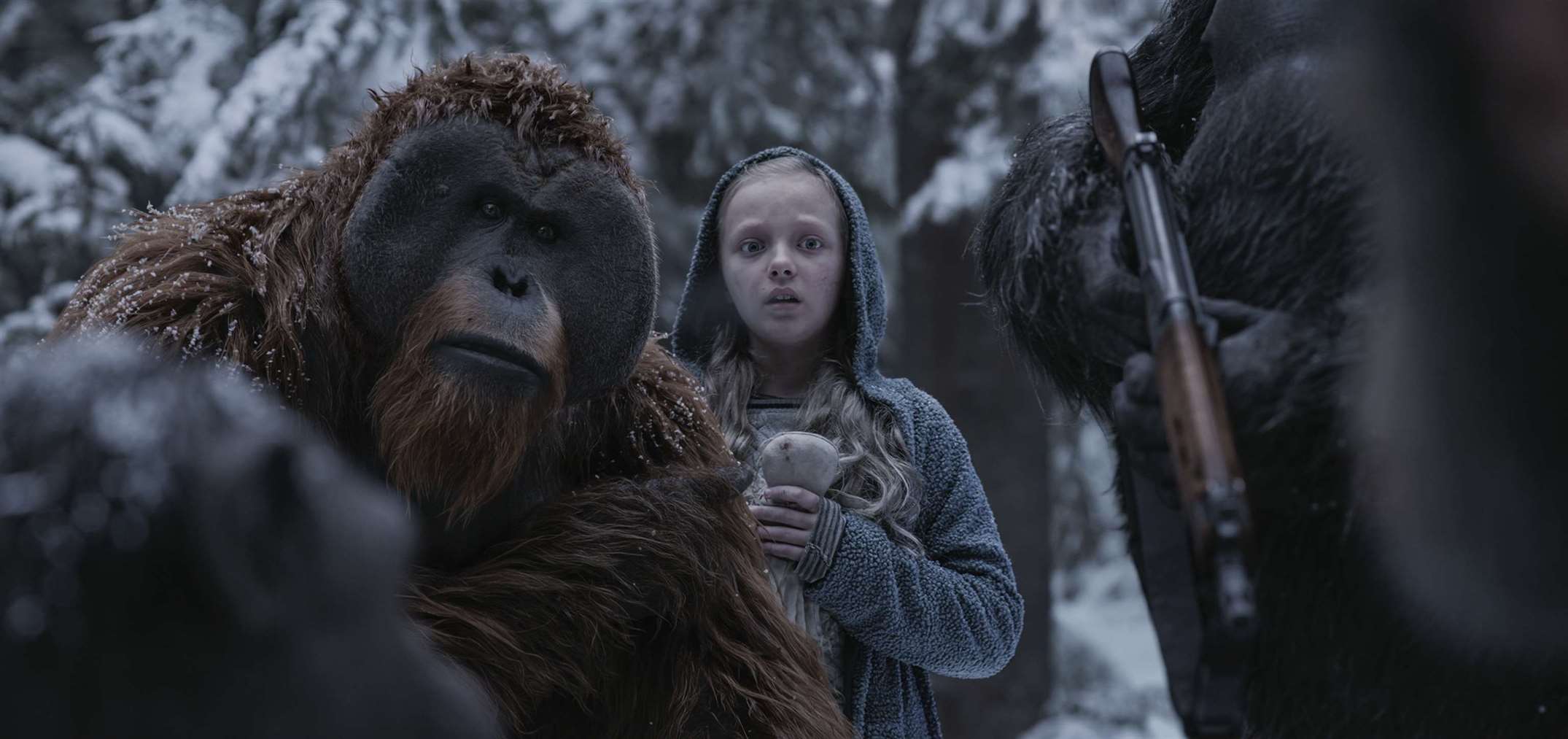 Кадр 4 из Планета обезьян: Война Планета обезьян: Война (2017) Постер 4