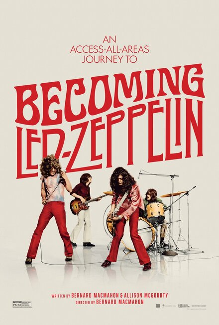 Становясь Led Zeppelin постер 4К