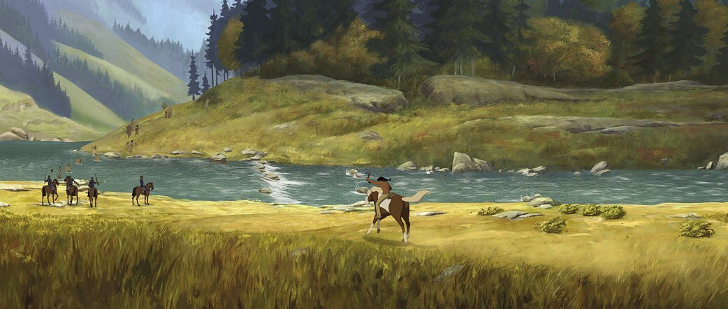 Кадр 3 из Спирит: Душа прерий Спирит: Душа прерий (2002) Постер 3